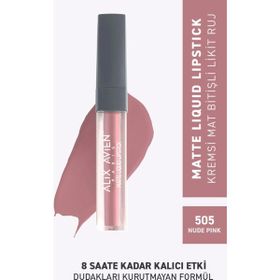 Alix Avien Matte 505 Nude Pink Likit Ruj