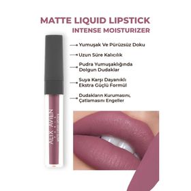 Alix Avien Matte 510 Dark Rose Likit Ruj
