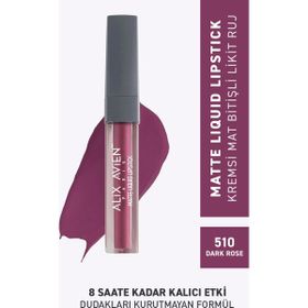 Alix Avien Matte 510 Dark Rose Likit Ruj