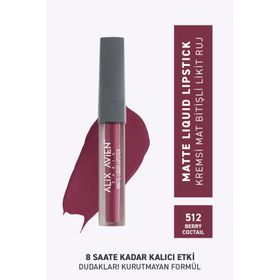 Alix Avien Matte 512 Berry Coctail Likit Ruj