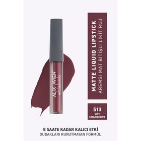 Alix Avien Matte 513 Dry Cranberry Likit Ruj