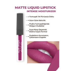 Alix Avien Matte 516 True Fuchsia Likit Ruj