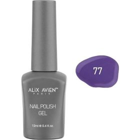 Alix Avien Mor Mavi Nail Uv Gel Polish 77 12 ml Kalıcı Oje