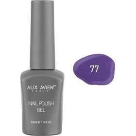 Alix Avien Mor Mavi Nail Uv Gel Polish 77 12 ml Kalıcı Oje