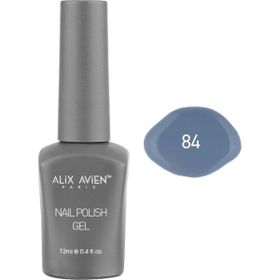 Alix Avien Mor Mavi Nail Uv Gel Polish 84 12 ml Kalıcı Oje