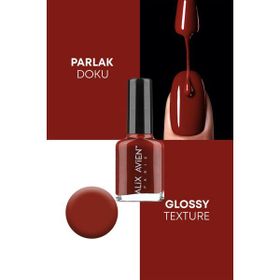 Alix Avien Nail Lacquer 12 - Kahverengi 12 ml Kiremit Kahve Oje