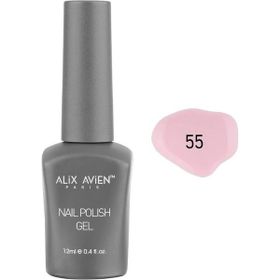 Alix Avien Nail Uv Gel Polish 55 12 ml Açık Pembe Kalıcı Oje