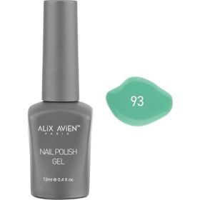 Alix Avien Nail Uv Gel Polish 93 12 ml Yeşil Kalıcı Oje
