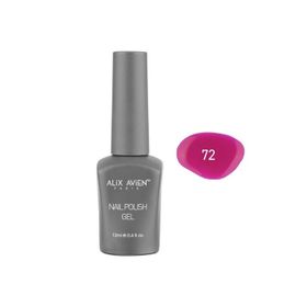 Alix Avien Neon Fuşya Nail Uv Gel Polish 72 12 ml Pembe Kalıcı Oje