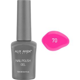 Alix Avien Neon Koyu Pembe Nail Uv Gel Polish 70 12 ml Kalıcı Oje