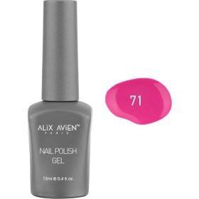 Alix Avien Neon Koyu Pembe Nail Uv Gel Polish 71 12 ml Kalıcı Oje