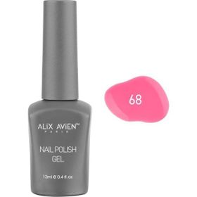 Alix Avien Pembe Nail Uv Gel Polish 68 12 ml Kalıcı Oje