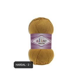 Alize 002 Hardal Cotton Gold El Örgü İpi