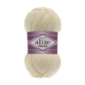 Alize 01 krem 5'li Süperlana Maxi El Örgü İpi