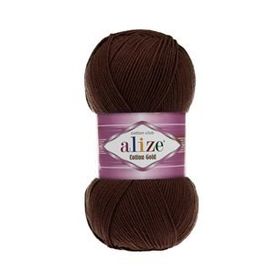 Alize 026 Kahverengi Cotton Gold El Örgü İpi
