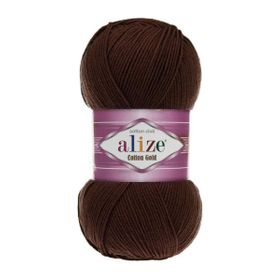 Alize 026 Kahverengi Cotton Gold El Örgü İpi