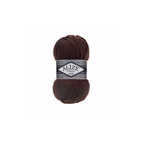 Alize 026 Kahverengi Superlana Maxi El Örgü İpi