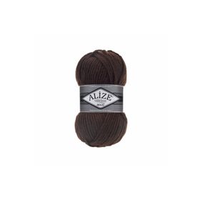 Alize 026 Kahverengi Superlana Maxi El Örgü İpi