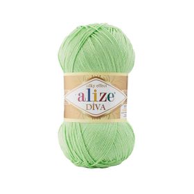 Alize 041 Açık Yeşil Diva El Örgü İpi