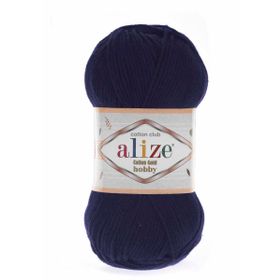 Alize 058 Lacivert 50 gr Cotton Gold Hobby El Örgü İpi