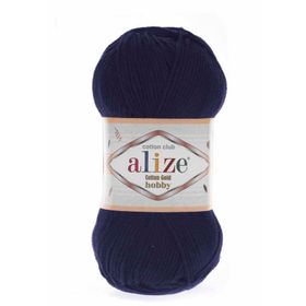 Alize 058 Lacivert 50 gr Cotton Gold Hobby El Örgü İpi