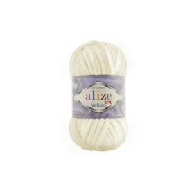 Alize 062 Açık Krem 100 gr Velluto El Örgü İpi