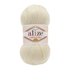 Alize 062 Açık Krem Superlana Tığ El Örgü İpi