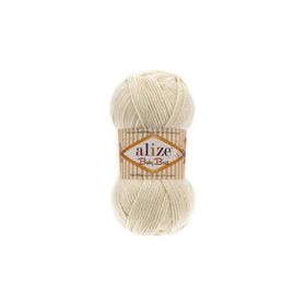 Alize 062 Baby Best Açık Krem El Örgü İpi