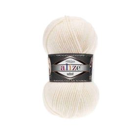 Alize 062 Krem Superlana Midi El Örgü İpi