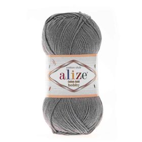 Alize 087 Kömür Grisi Cotton Gold Hobby 50 gr El Örgü İpi