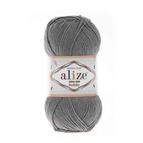 Alize 087 Kömür Grisi Cotton Gold Hobby 50 gr El Örgü İpi