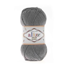 Alize 087 Kömür Grisi Cotton Gold Hobby 50 gr El Örgü İpi