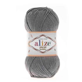 Alize 087 Kömür Grisi Cotton Gold Hobby 50 gr El Örgü İpi