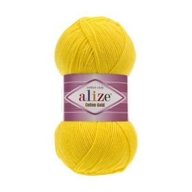Alize 110 Sarı 3'lü Cotton Gold El Örgü İpi
