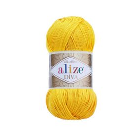 Alize 110 Sarı 5'li Diva El Örgü İpi