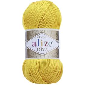 Alize 110 Sarı Diva El Örgü İpi