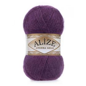Alize 111 100 gr Mürdüm Superlana Maxi El Örgü İpi