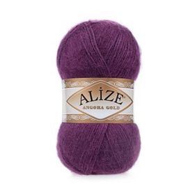Alize 111 Mürdüm 5'li Süperlana Maxi El Örgü İpi