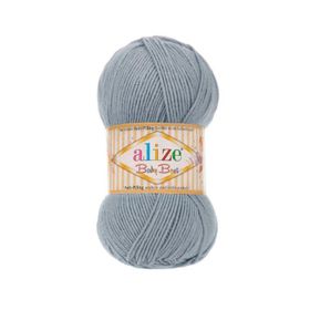 Alize 119 gümüş Gri 5'li Baby Best El Örgü İpi