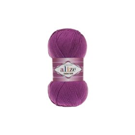 Alize 122 mürdüm 5'li Cotton Gold El Örgü İpi