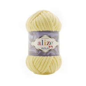 Alize 13 açık Sarı 5'li Velluto El Örgü İpi