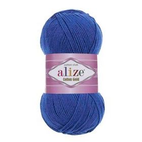 Alize 141 Saks Mavi Cotton Gold El Örgü İpi
