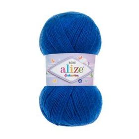 Alize 141 Saks Şekerim Bebe 100 gr El Örgü İpi