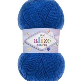 Alize 141 Saks Şekerim Bebe 100 gr El Örgü İpi