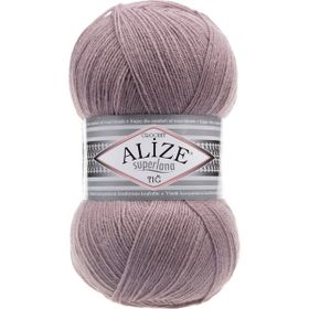 Alize 142 Gül Grisi Superlana 100 gr Örgü İpi