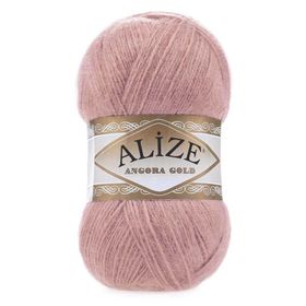 Alize 144 Koyu Pudra Angora Gold El Örgü İpi