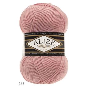Alize 144 somon Pembe 5'li Süperlana Klasik El Örgü İpi