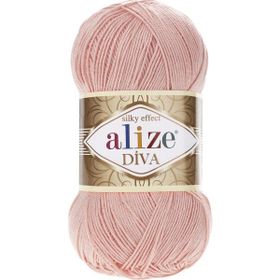 Alize 145 Pudra 5 Adet Diva Merserize İnce Yazlık Örgü Ipi