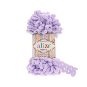 Alize 146 cm Lavanta 5'li Puffy El Örgü İpi