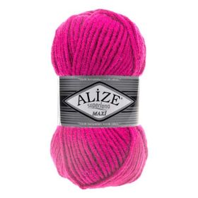 Alize 149 Fuşya Superlana 5 Adet Maxi Örgü İpi